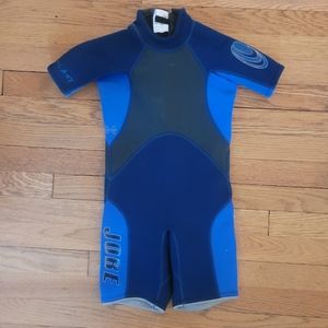 Jobe Size 8 blue short wetsuit